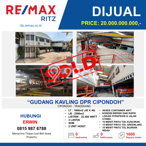 Gudang Kavling Dpr Cipondoh Tangerang Gudang Kavling Dpr Cipondoh Tangerang