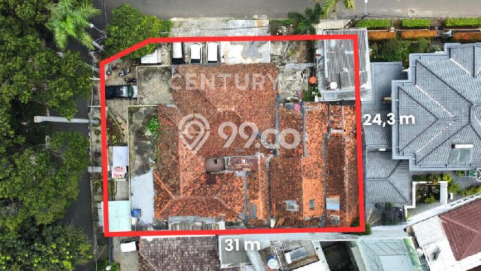Tanah Komersial Dijual di Menteng Jakarta Pusat 750m2 Tanah Komersial Dijual di Menteng Jakarta Pusat 750m2