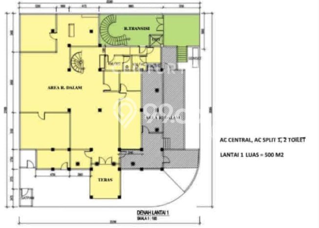 Unit Kantor Dijual di Kebayoran Baru Jakarta Selatan Luas Tanah 639m2, Luas Bangunan 1300m2 Unit Kantor Dijual di Kebayoran Baru Jakarta Selatan Luas Tanah 639m2, Luas Bangunan 1300m2