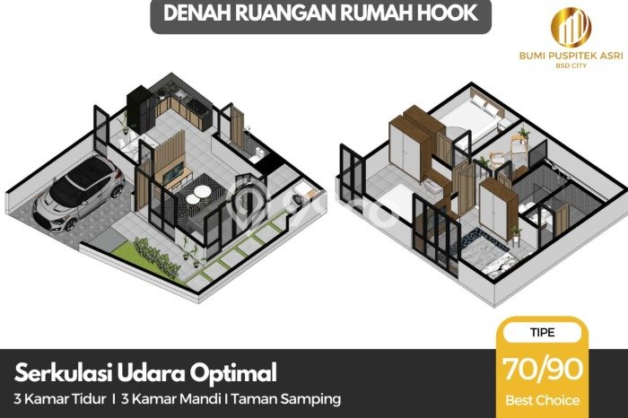 Rumah Strategis Modern Lb 90m2 di Pagedangan, Tangerang Rumah Strategis Modern Lb 90m2 di Pagedangan, Tangerang