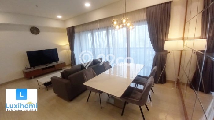 Apartemen Nyaman untuk Disewa di Jakarta Pusat, 2 Kamar Tidur dan 2 Kamar Mandi Apartemen Nyaman untuk Disewa di Jakarta Pusat, 2 Kamar Tidur dan 2 Kamar Mandi