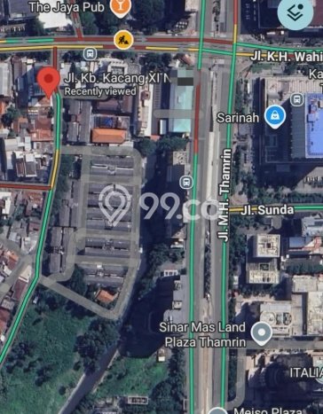 Untuk Dijual Tanah 288m2 di Kebon Kacang, Jakarta Pusat Untuk Dijual Tanah 288m2 di Kebon Kacang, Jakarta Pusat