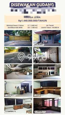 Unit Gudang Tersedia di Daan Mogot Spesifikasi LB 1100m2 Unit Gudang Tersedia di Daan Mogot Spesifikasi LB 1100m2