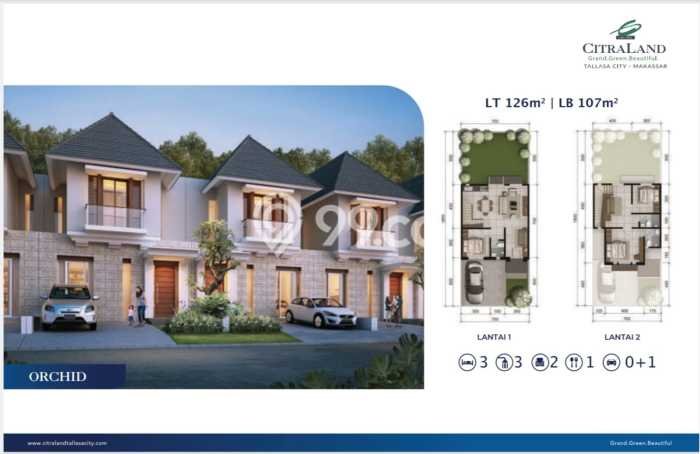 Rumah Strategis Minimalis Lb 128m2 di Tamalanrea, Makassar Rumah Strategis Minimalis Lb 128m2 di Tamalanrea, Makassar