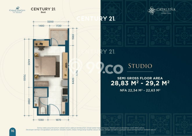 Hunian Apartemen Ideal untuk Dijual di Makassar dengan 0 Kamar Hunian Apartemen Ideal untuk Dijual di Makassar dengan 0 Kamar