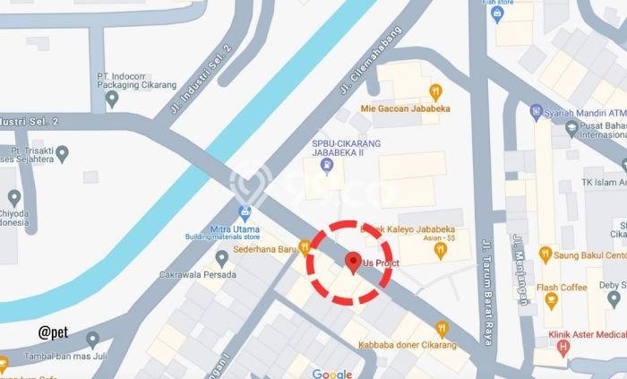 Dijual Ruko Area Bisnis Kawasan Cikarang, Luas 100m², Jalan Raya Dijual Ruko Area Bisnis Kawasan Cikarang, Luas 100m², Jalan Raya