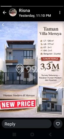 Dijual Rumah Mewah Elegan Dengan View Eksklusif di Taman Meruya, Jakarta Barat Dijual Rumah Mewah Elegan Dengan View Eksklusif di Taman Meruya, Jakarta Barat