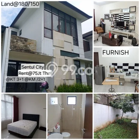 Rumah Kontrakan Bogor LT 180m2 LB 150m2 Area Sentul City Rumah Kontrakan Bogor LT 180m2 LB 150m2 Area Sentul City