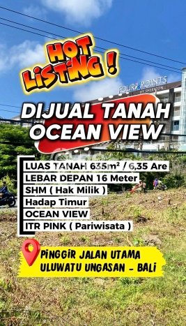 Tanah Kavling untuk Dijual di Ungasan Badung 635m2 Tanah Kavling untuk Dijual di Ungasan Badung 635m2