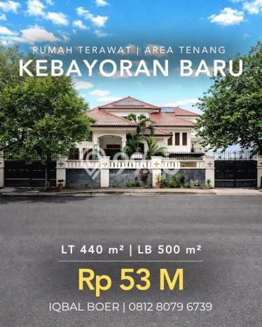 Siap Huni Rumah Mewah 4 Kamar di Kebayoran Baru Dekat ke Mana Pun Siap Huni Rumah Mewah 4 Kamar di Kebayoran Baru Dekat ke Mana Pun