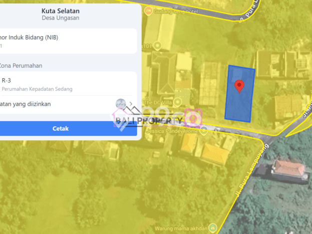 Tanah Siap Bangun Dijual di Badung Punya Luas 207m2 Tanah Siap Bangun Dijual di Badung Punya Luas 207m2