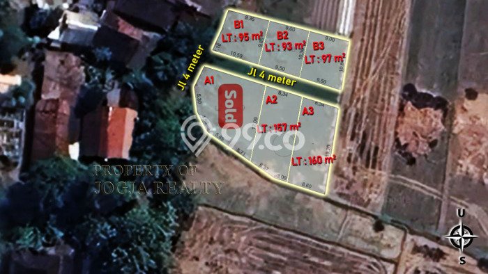 Tanah Dijual Lokasi Banguntapan Bantul SHM Tanah Dijual Lokasi Banguntapan Bantul SHM