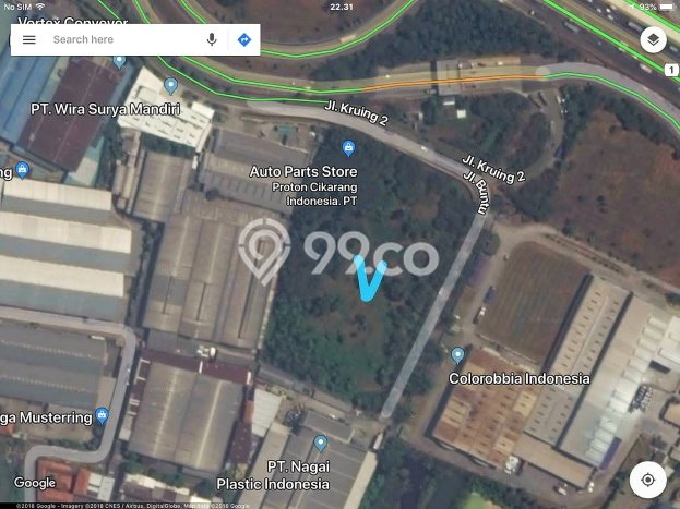 Kavling Tanah di Lippo Cikarang Dijual Luas 16520m2 Legalitas - Kavling Tanah di Lippo Cikarang Dijual Luas 16520m2 Legalitas -