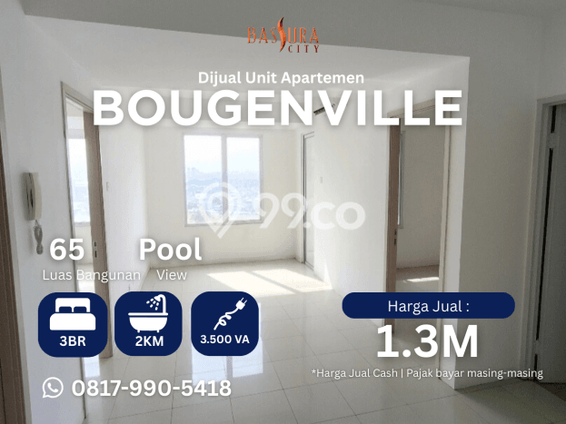 Apartemen Strategis untuk Dijual di Jatinegara, Jakarta Timur, DKI Jakarta Apartemen Strategis untuk Dijual di Jatinegara, Jakarta Timur, DKI Jakarta