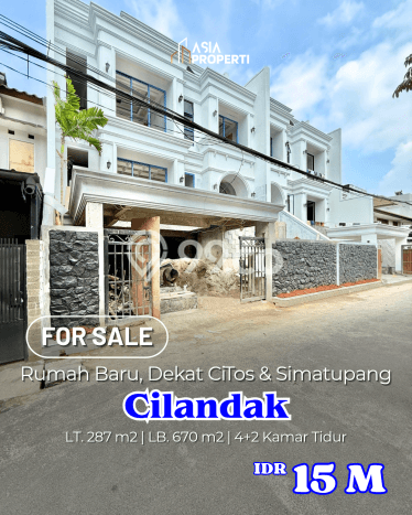 Siap Huni Hunian Elit 4 Kamar di Cilandak Dekat ke Mana Pun Siap Huni Hunian Elit 4 Kamar di Cilandak Dekat ke Mana Pun