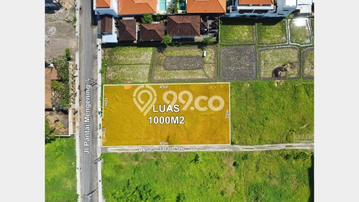 Tanah Dijual di Badung Seluas 1000m2 Strategis Tanah Dijual di Badung Seluas 1000m2 Strategis