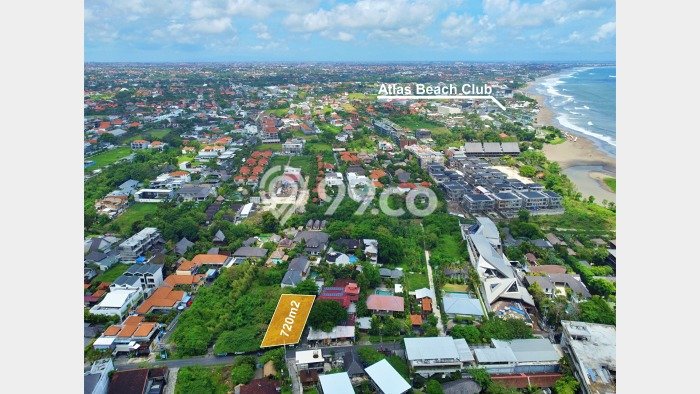 Kavling Tanah untuk Dijual di canggu, Badung, Luas 720m2 Kavling Tanah untuk Dijual di canggu, Badung, Luas 720m2