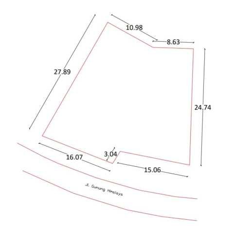 Tanah di Karawaci, Luas 662m2m², Lokasi Potensial, Kawasan Asri, Bebas Banjir Tanah di Karawaci, Luas 662m2m², Lokasi Potensial, Kawasan Asri, Bebas Banjir