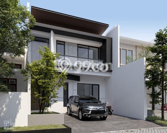 Rumah Elit LB 250m2 Siap Huni Desain Elegan di Manyar, Surabaya Rumah Elit LB 250m2 Siap Huni Desain Elegan di Manyar, Surabaya