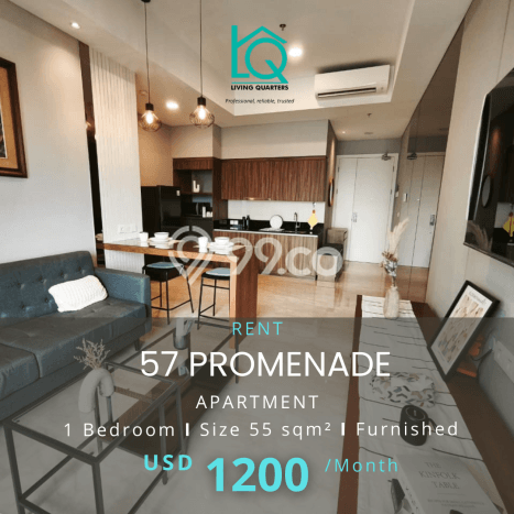 Apartemen Minimalis untuk Disewa, 1 Kamar di Jakarta Pusat Apartemen Minimalis untuk Disewa, 1 Kamar di Jakarta Pusat