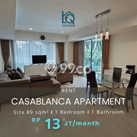Apartemen Nyaman untuk Disewa, 1 Kamar di Jakarta Selatan Apartemen Nyaman untuk Disewa, 1 Kamar di Jakarta Selatan