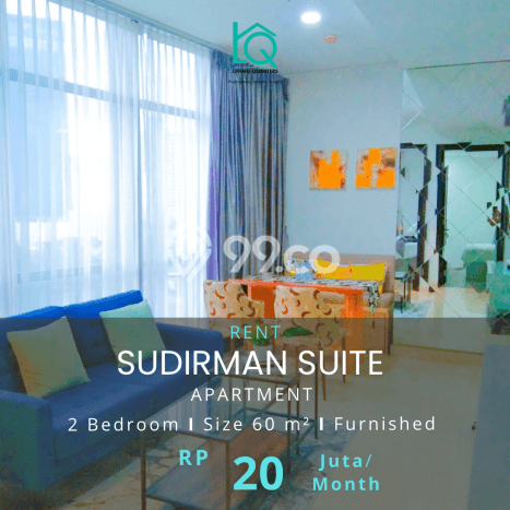 Apartemen Minimalis untuk Disewa, 2 Kamar di Jakarta Selatan Apartemen Minimalis untuk Disewa, 2 Kamar di Jakarta Selatan