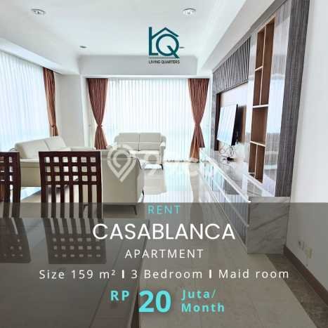 Apartemen Disewakan 3 Kamar Hemat Siap Huni di Jakarta Selatan, Luas 159m2 Apartemen Disewakan 3 Kamar Hemat Siap Huni di Jakarta Selatan, Luas 159m2