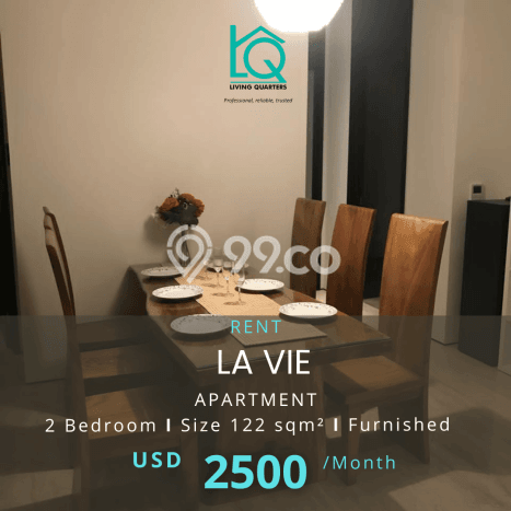 Apartemen Minimalis untuk Disewa, 2 Kamar di Jakarta Selatan Apartemen Minimalis untuk Disewa, 2 Kamar di Jakarta Selatan
