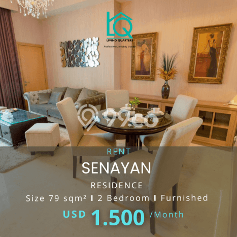 Apartemen Minimalis untuk Disewa, 2 Kamar di Jakarta Selatan Apartemen Minimalis untuk Disewa, 2 Kamar di Jakarta Selatan