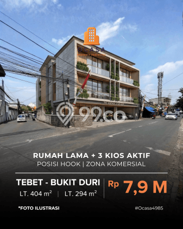 Dijual Rumah Mewah Megah Dengan View Eksklusif di Bukit Duri, Jakarta Selatan Dijual Rumah Mewah Megah Dengan View Eksklusif di Bukit Duri, Jakarta Selatan