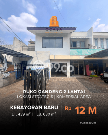 Ruko Usaha Dijual di Kebayoran Baru Jakarta Selatan LT 439m2 & LB 630m2 Ruko Usaha Dijual di Kebayoran Baru Jakarta Selatan LT 439m2 & LB 630m2