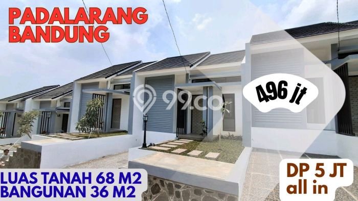 Rumah Minimalis Terbaik Dijual di Padalarang LT 66m2 Rumah Minimalis Terbaik Dijual di Padalarang LT 66m2