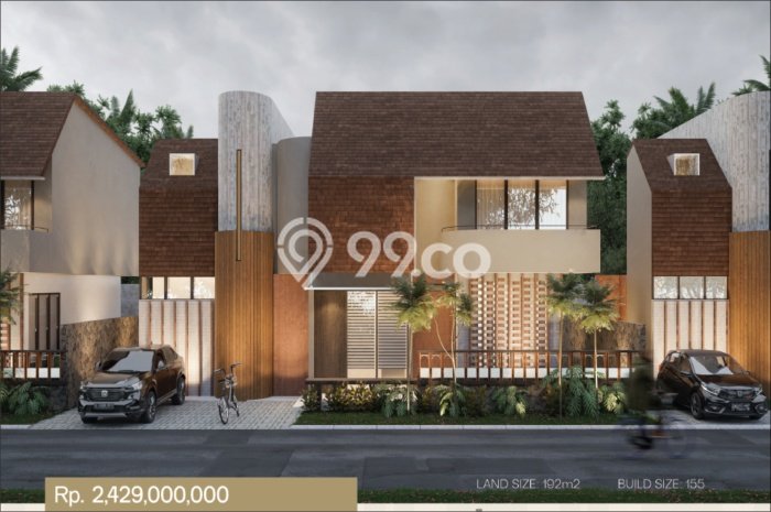 Rumah Modern 4 KT di Sayap Dago Bandung Unfurnished Rumah Modern 4 KT di Sayap Dago Bandung Unfurnished