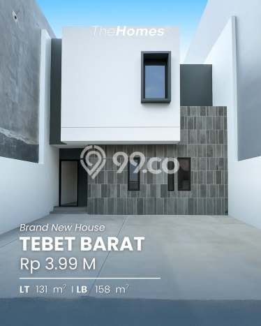 Hunian Eksklusif Dijual LT 131m2 di Tebet, Jakarta Selatan Hunian Eksklusif Dijual LT 131m2 di Tebet, Jakarta Selatan