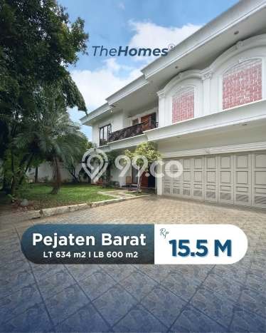 Hunian Mewah LB 600m2 Siap Huni Desain Elegan di Pejaten, Jakarta Selatan Hunian Mewah LB 600m2 Siap Huni Desain Elegan di Pejaten, Jakarta Selatan