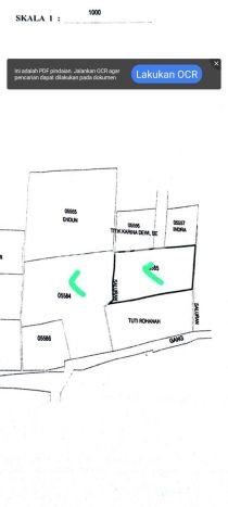 Lahan Kosong Dijual di Banjaran, Bandung, Luas 2359m2 Area Strategis Lahan Kosong Dijual di Banjaran, Bandung, Luas 2359m2 Area Strategis