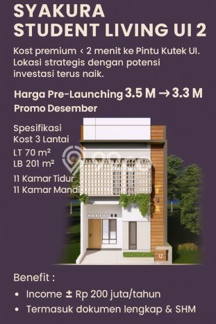 Dijual Rumah Luas Elegan Dengan View Eksklusif di Depok I, Depok Dijual Rumah Luas Elegan Dengan View Eksklusif di Depok I, Depok