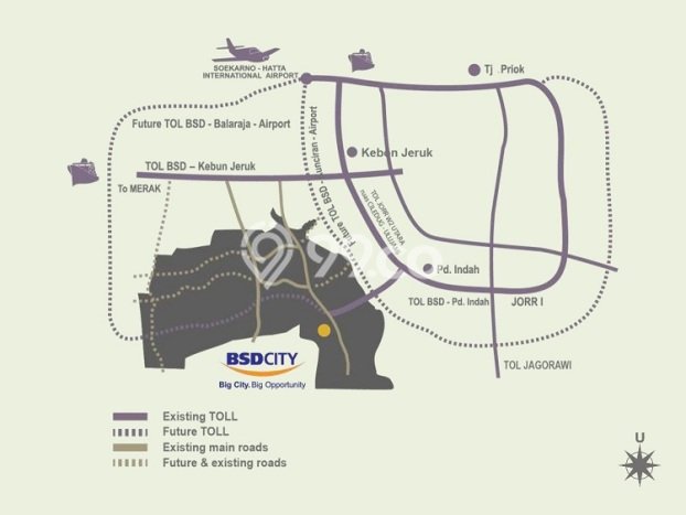 Rumah Elit Modern Siap Huni di BSD City Tangerang Rumah Elit Modern Siap Huni di BSD City Tangerang