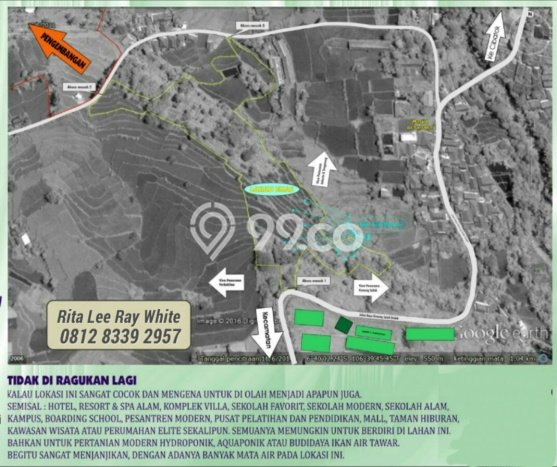Kavling Tanah Dijual di Pamijahan, Bogor, Luas 15087m2 Area Strategis Kavling Tanah Dijual di Pamijahan, Bogor, Luas 15087m2 Area Strategis