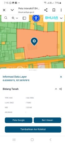Kavling Tanah di Cipatat Dijual Luas 11360m2 Legalitas SHM Kavling Tanah di Cipatat Dijual Luas 11360m2 Legalitas SHM