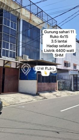 Unit Ruko Dijual di Jakarta Pusat LT 67m2 & LB 236m2 Unit Ruko Dijual di Jakarta Pusat LT 67m2 & LB 236m2