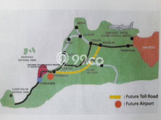 Untuk Dijual Tanah di Pandeglang, Luas 900000m2 - Untuk Dijual Tanah di Pandeglang, Luas 900000m2 -