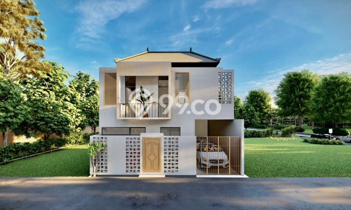 Rumah Modern 3 KT LT 100m2 di Gatot Subroto Rumah Modern 3 KT LT 100m2 di Gatot Subroto