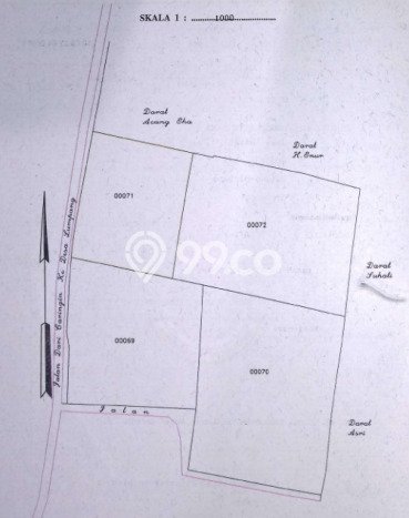 Lahan untuk Dijual di Parung Bogor Luas 8000m2 Lahan untuk Dijual di Parung Bogor Luas 8000m2