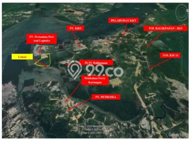 Tanah Dijual di Balikpapan Seluas 75000m2 Strategis Tanah Dijual di Balikpapan Seluas 75000m2 Strategis