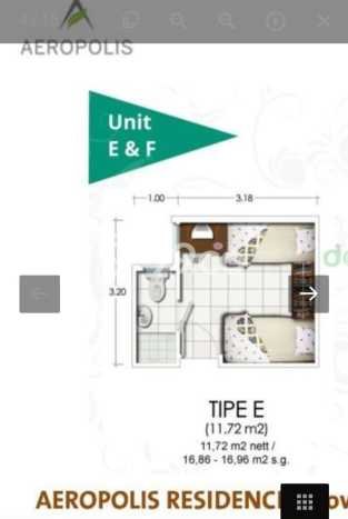 Tersedia Apartemen 1 KT, 1 KM, 11m2 di Neglasari, Tangerang Tersedia Apartemen 1 KT, 1 KM, 11m2 di Neglasari, Tangerang