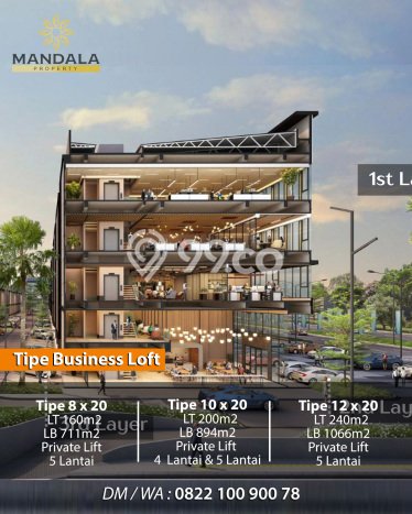 Kantor Dijual di Prime Area Tangerang Luas 711m2 Kantor Dijual di Prime Area Tangerang Luas 711m2