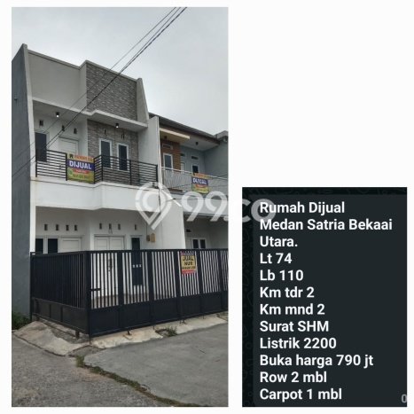 Dijual Hunian Rumah Terawat 2 Kamar di Kaliabang, Bekasi Dijual Hunian Rumah Terawat 2 Kamar di Kaliabang, Bekasi