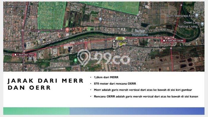 Kavling Tanah untuk Dijual di Wonorejo, Surabaya, Luas 14050m2 Kavling Tanah untuk Dijual di Wonorejo, Surabaya, Luas 14050m2