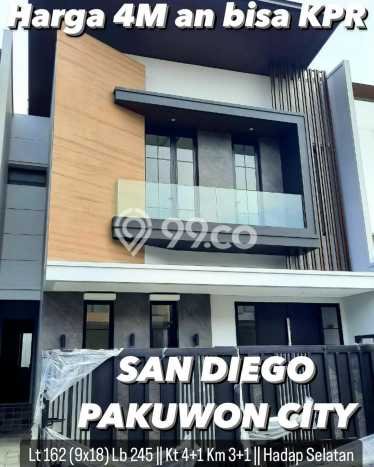 Rumah Strategis 4 KT LT 162m² di Pakuwon City, Surabaya Rumah Strategis 4 KT LT 162m² di Pakuwon City, Surabaya